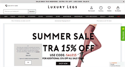 Desktop Screenshot of luxury-legs.com